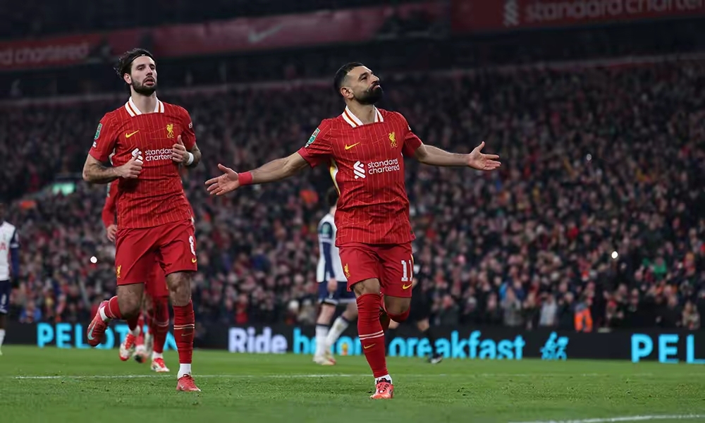 利物浦花式大胜，晋级前景一片晴朗