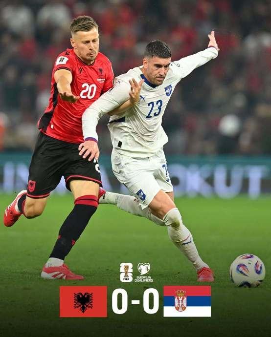 乌克兰队在欧预赛中大胜塞尔维亚