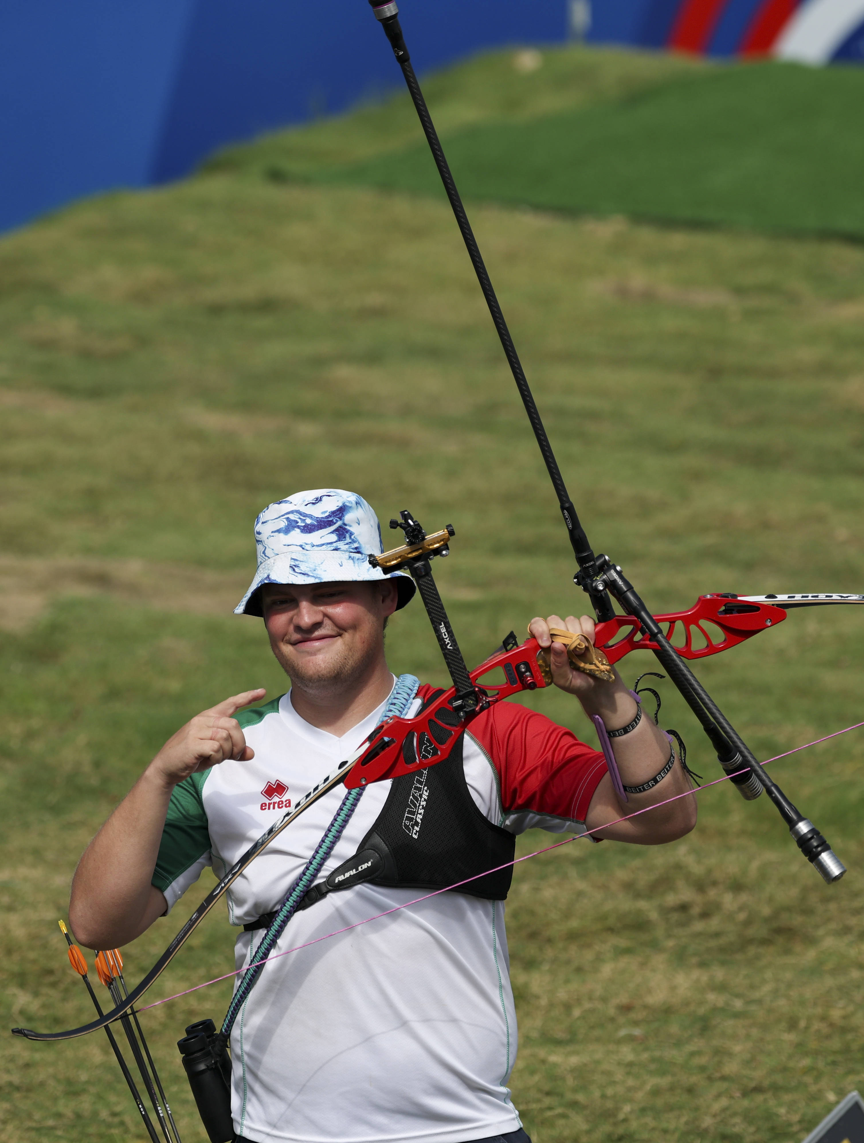 德国选手获得射箭比赛第二名 德国选手获得射箭比赛第二名