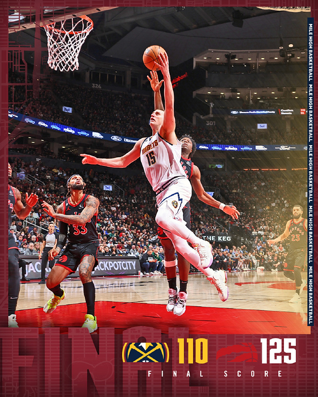 猛龙力克掘金，保持不败战绩的简单介绍